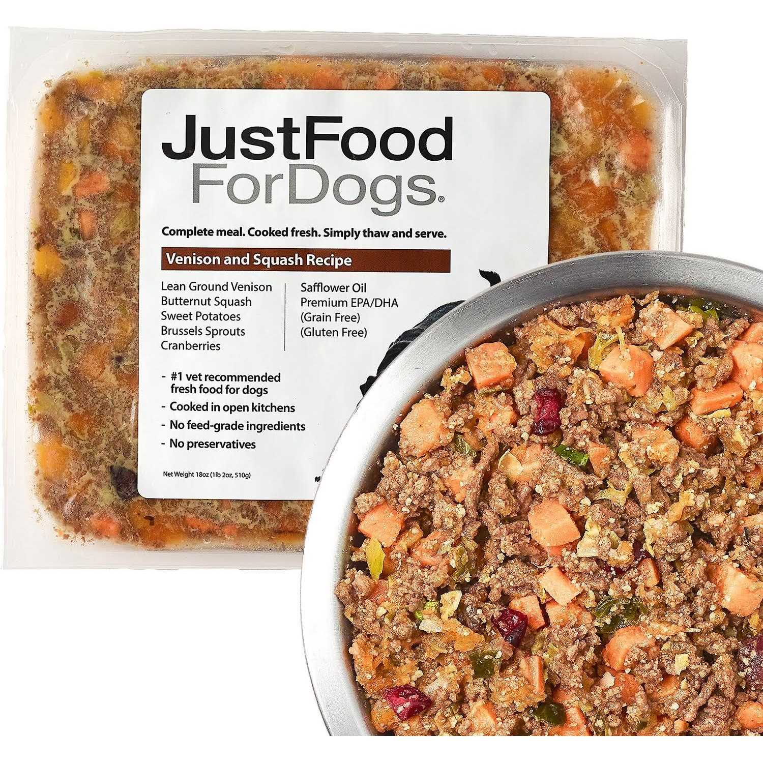 JustFoodForDogs Frozen Fresh Dog Food, Complete Meal or Dog Food Topper - Nail Gallerys