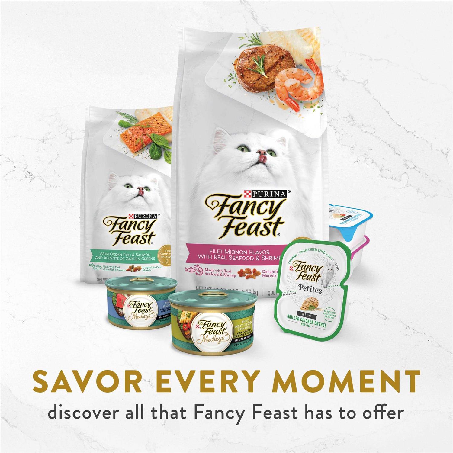 Fancy Feast Appetizers Grain-Free White Meat Chicken & Flaked Tuna Appetizer in Savory Broth Wet Cat Food - Nail Gallerys