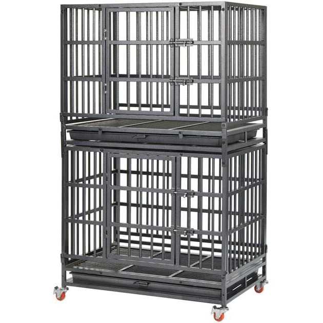 Frisco Ultimate Heavy Duty Steel Metal Single Door Dog Crate - Nail Gallerys