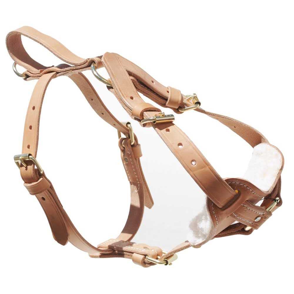 Signature k-9 Leather Tracking Harness - Nail Gallerys