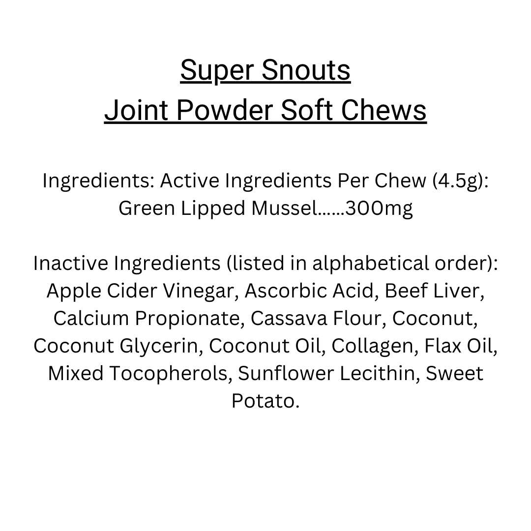 Super Snouts Joint Power Chews - Nail Gallerys