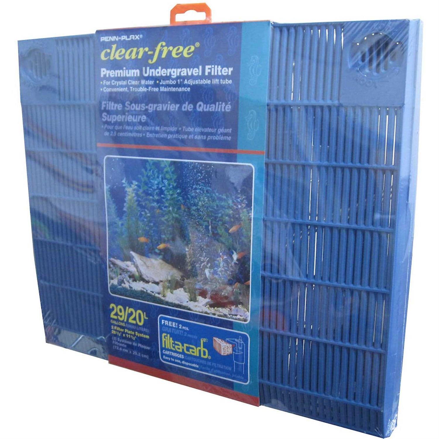 Penn-Plax Clear-Free Premium Under Gravel Aquarium Filter - Nail Gallerys