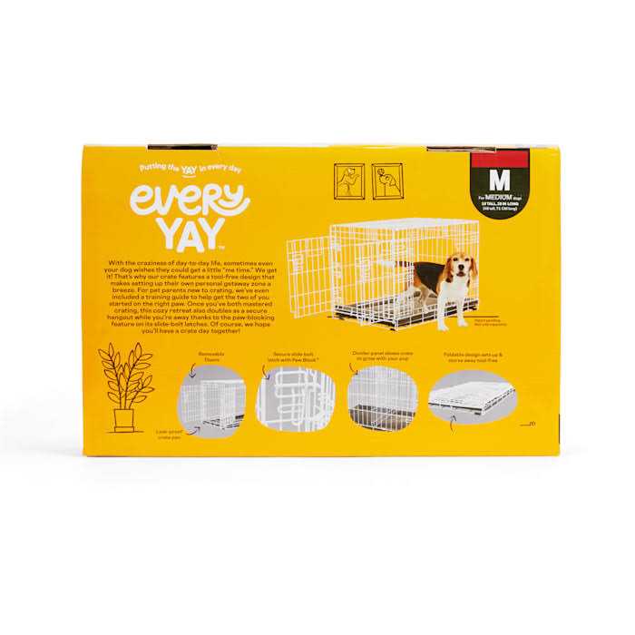 EveryYay White 2-Door Dog Crate H - Nail Gallerys
