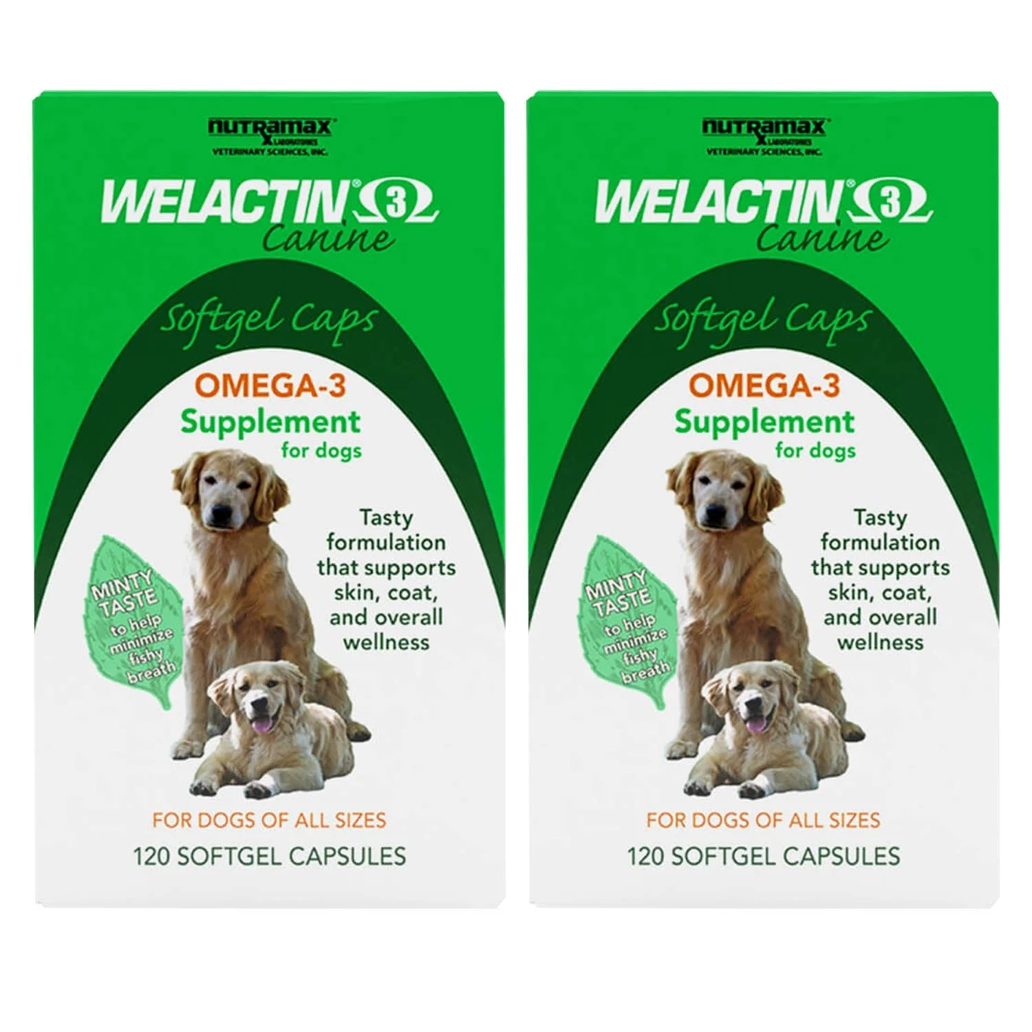 Nutramax Welactin Canine Softgels, 120 count - Nail Gallerys
