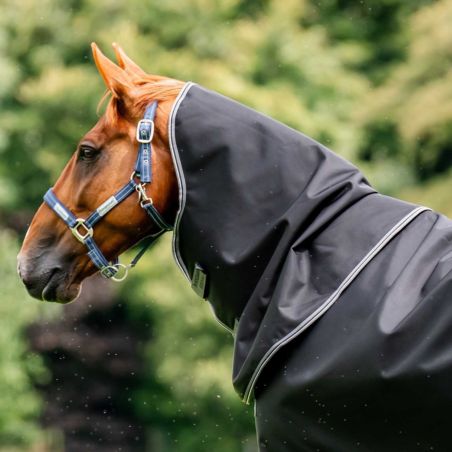 Rambo Supreme Vari-layer Turnout, 450 Gram, Black/Thunderstorm Grey - Nail Gallerys