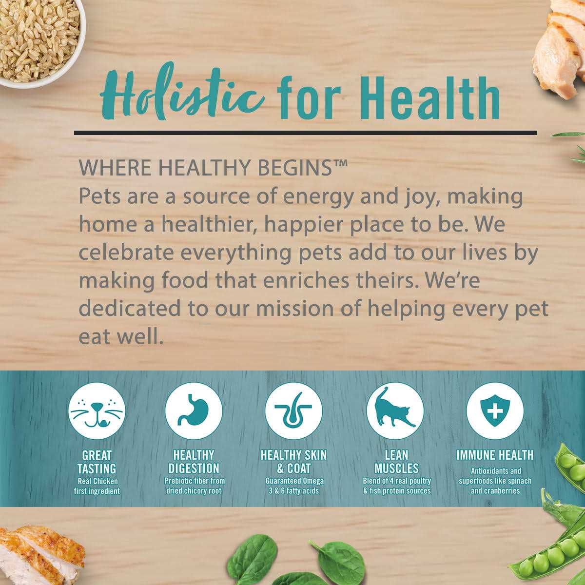 Chicken Soup for The Soul Chicken Brown Rice Recipe Dry Cat Food - Nail Gallerys