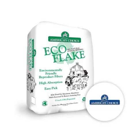 America’s Choice Eco Flake 5.5 cu ft Wood Animal Bedding 0P2ECOAC - Nail Gallerys