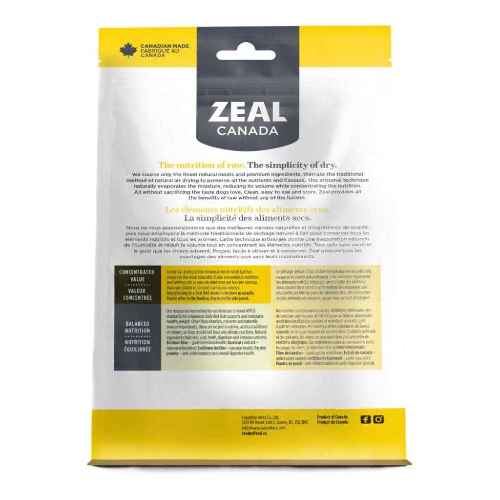 Zeal Canada Gently Air-Dried Recipe Grain-Free Dog Food - Nail Gallerys