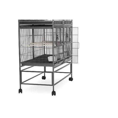 Prevue Pet Products Hampton Deluxe Divided Breeder Bird Cage - Nail Gallerys