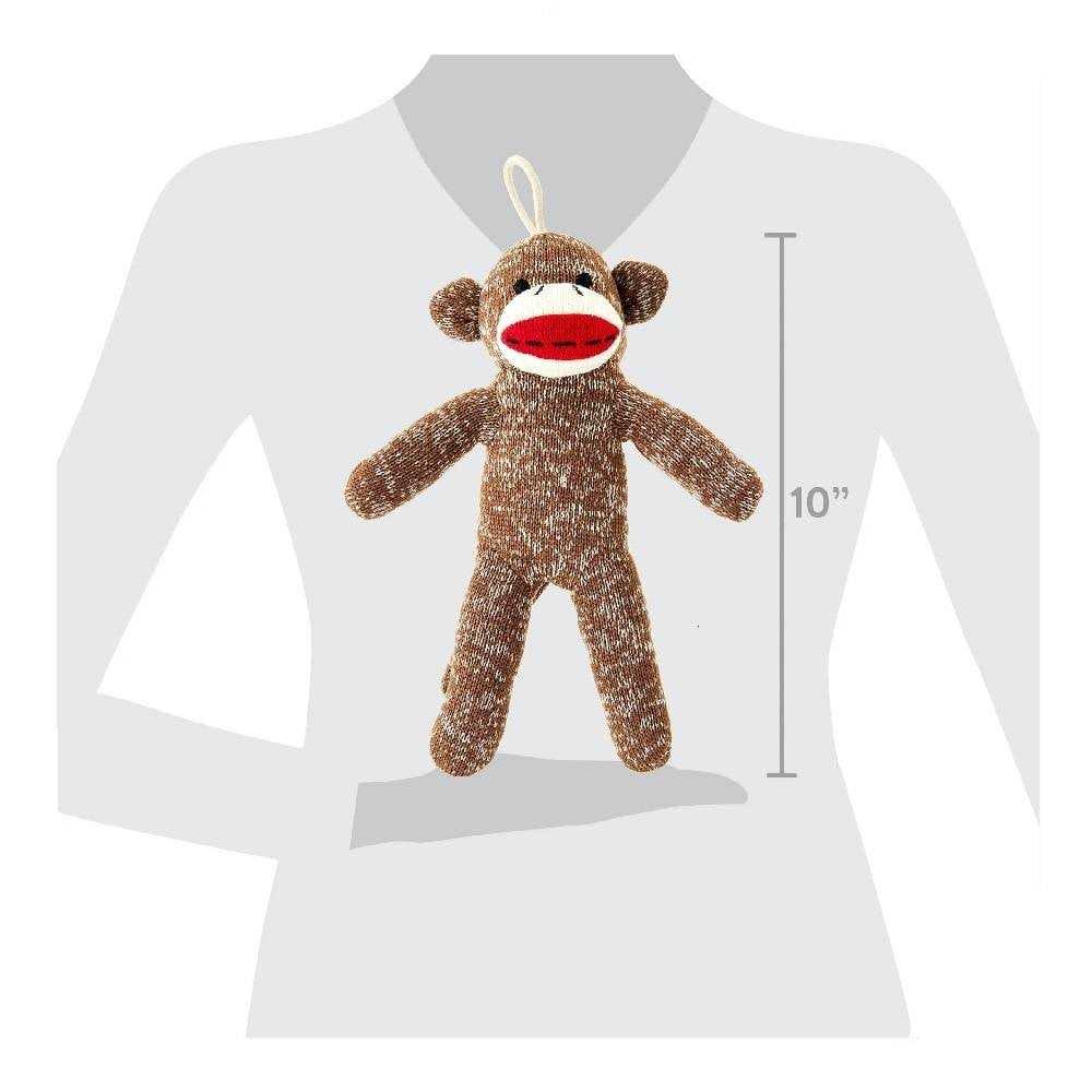Vibrant Life Cozy Buddy Sock Monkey Dog Toy - Nail Gallerys