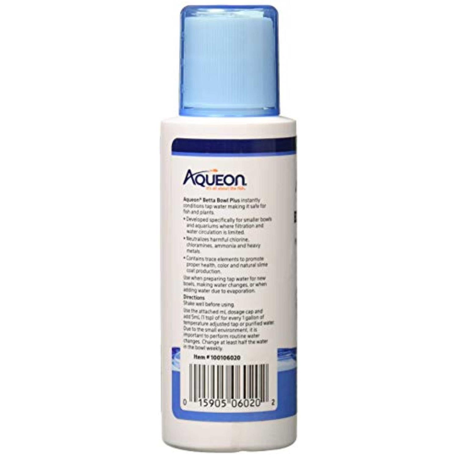 Aqueon Betta Bowl Plus Water Conditioner - Nail Gallerys