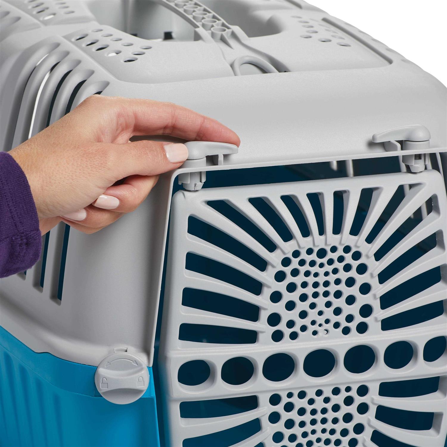 MidWest Spree Plastic Door Travel Carrier Pet Kennel - Nail Gallerys