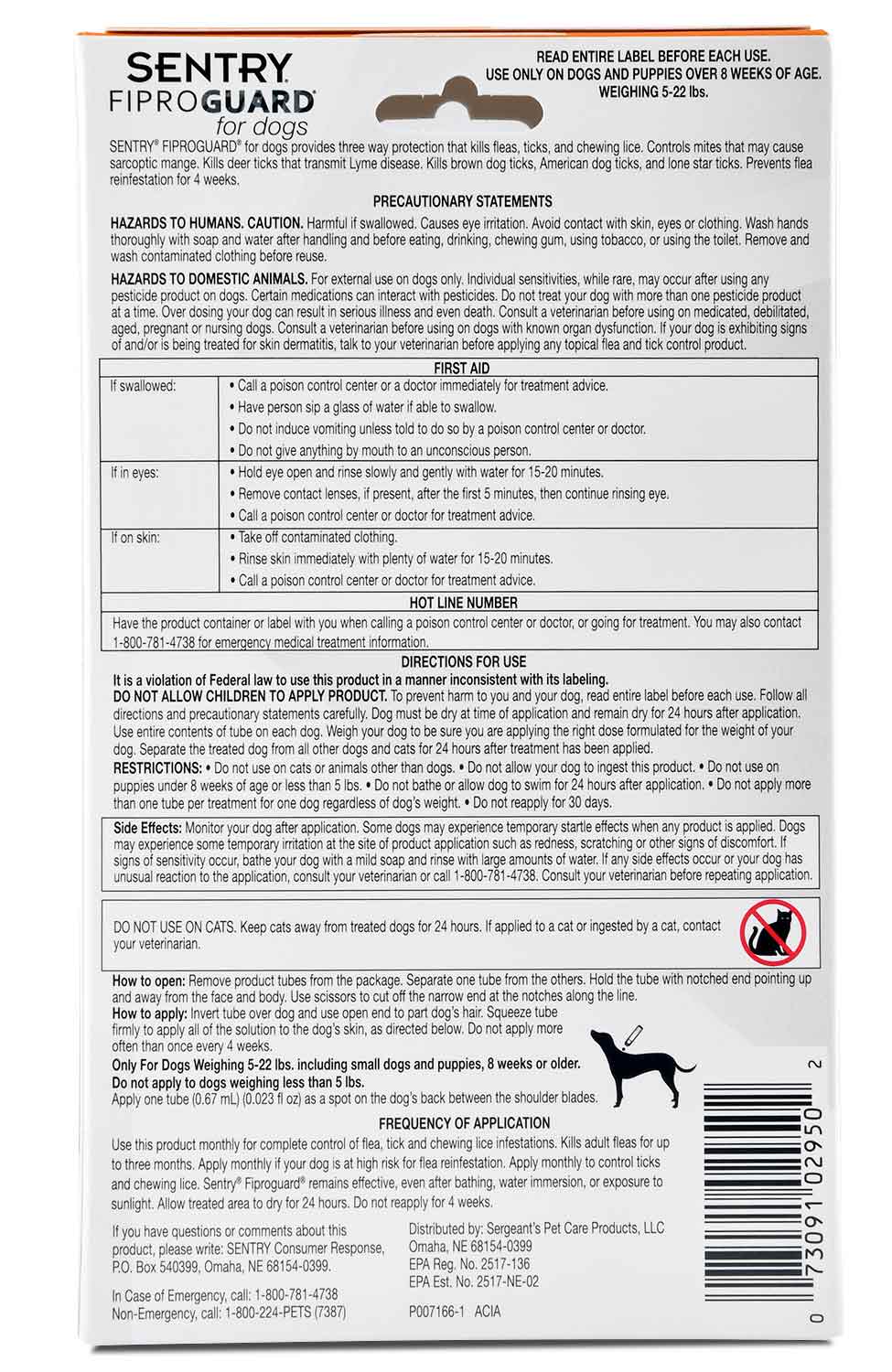 FiproGuard for Dogs - Nail Gallerys