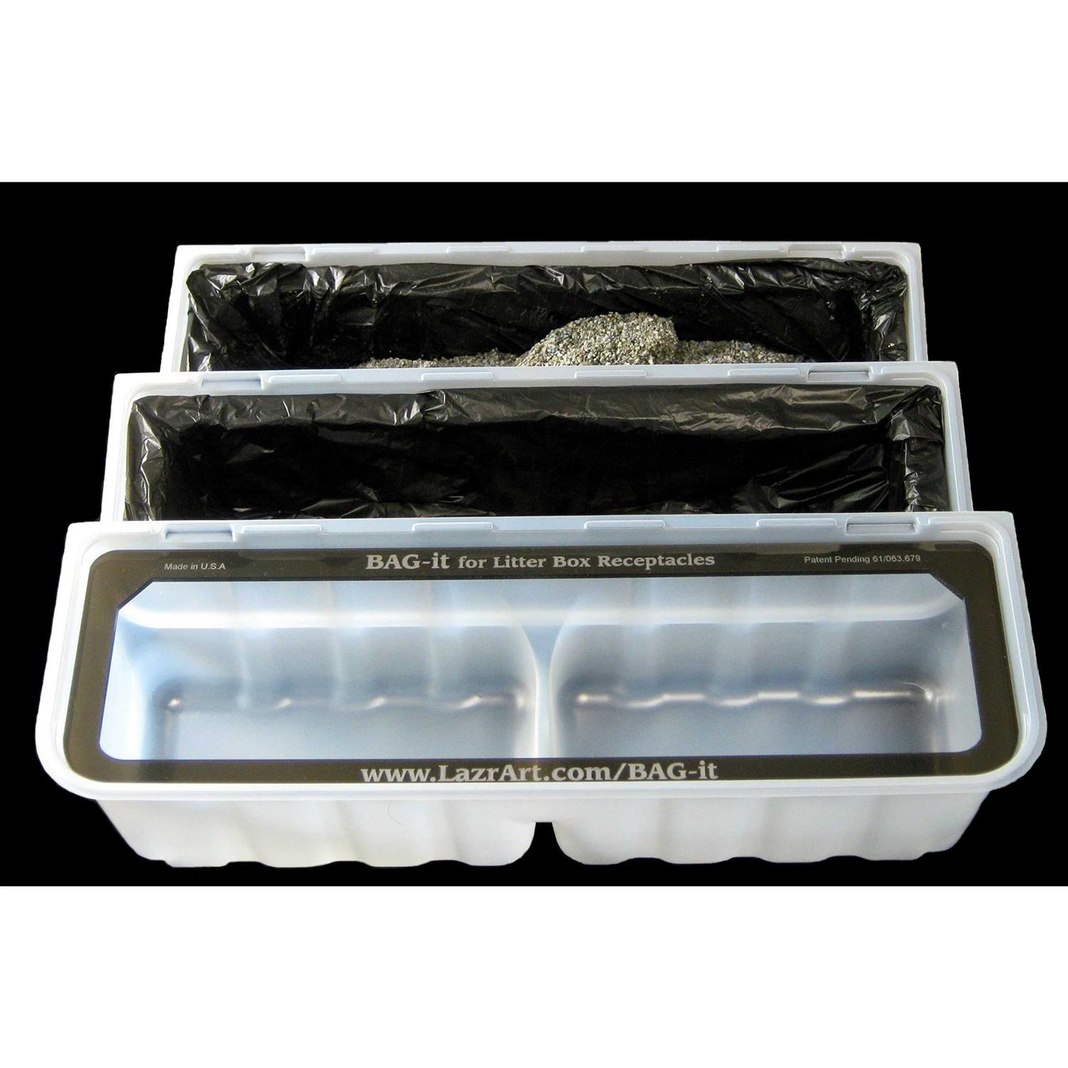 BAG-it Classic with PERMA-lid Combo for Older LitterMaid Receptacles - Nail Gallerys