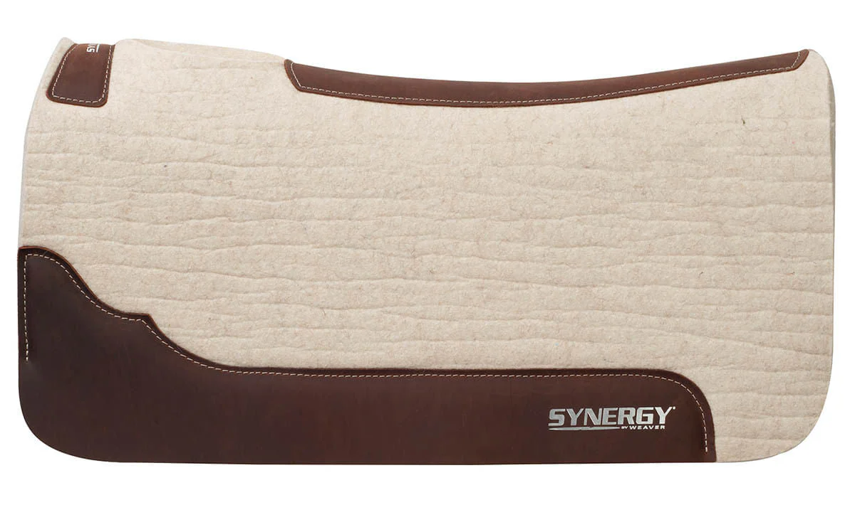 Synergy Steam Pressed 100% Merino Wool Felt Performance Saddle Pad - Nail Gallerys