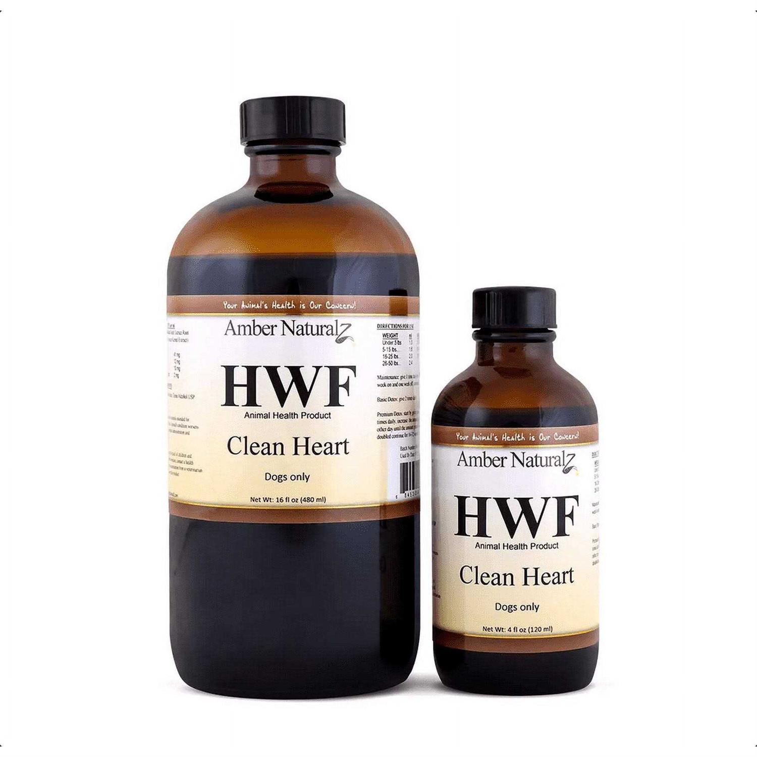 Amber Naturalz HWF Cardiovascular Detox for Canines 16oz - Nail Gallerys