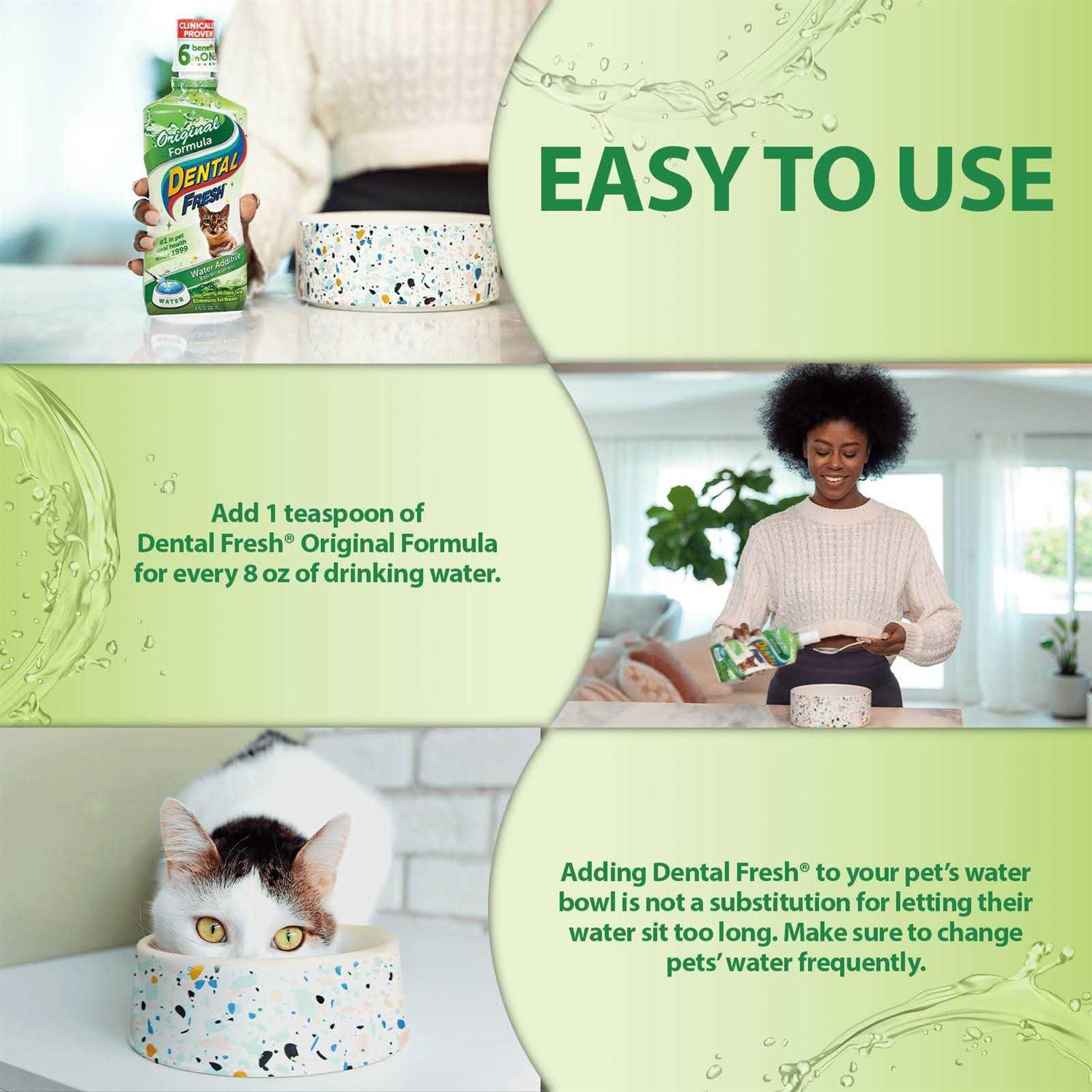 Dental Fresh Original Formula Water Additive for Cats - Nail Gallerys