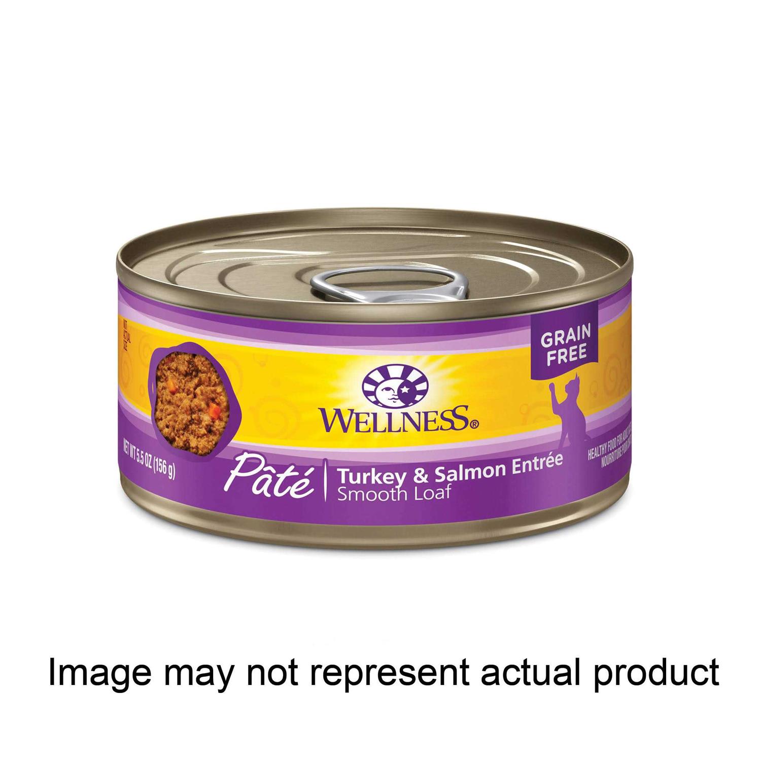 Wellness Complete Health Turkey & Salmon Pate Canned Cat Food 12.5 oz - Nail Gallerys
