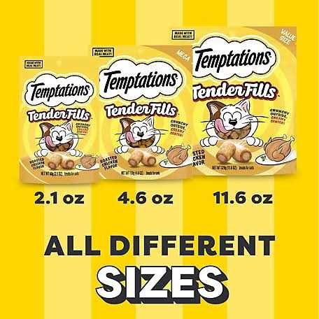 Temptations Tender Fills Flavor Adult Cat Treats - Nail Gallerys
