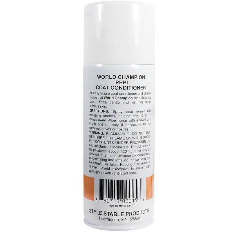 World Champion Pepi Coat Conditioner - Nail Gallerys