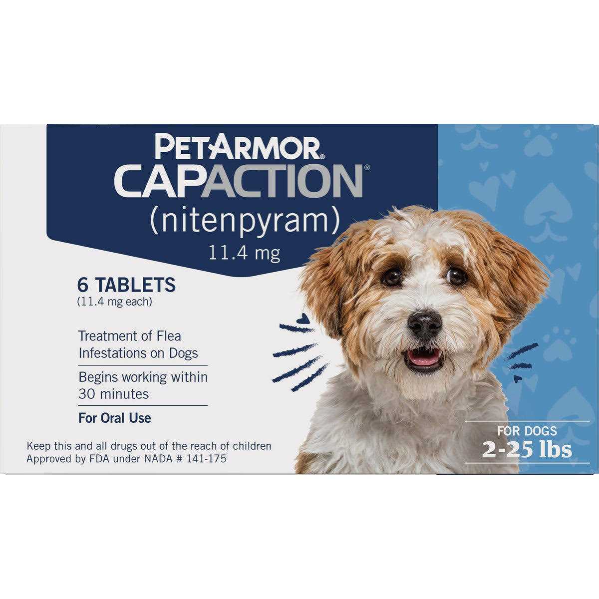 PetArmor CapAction Oral Flea Treatment for Dogs 2-25lbs - Nail Gallerys