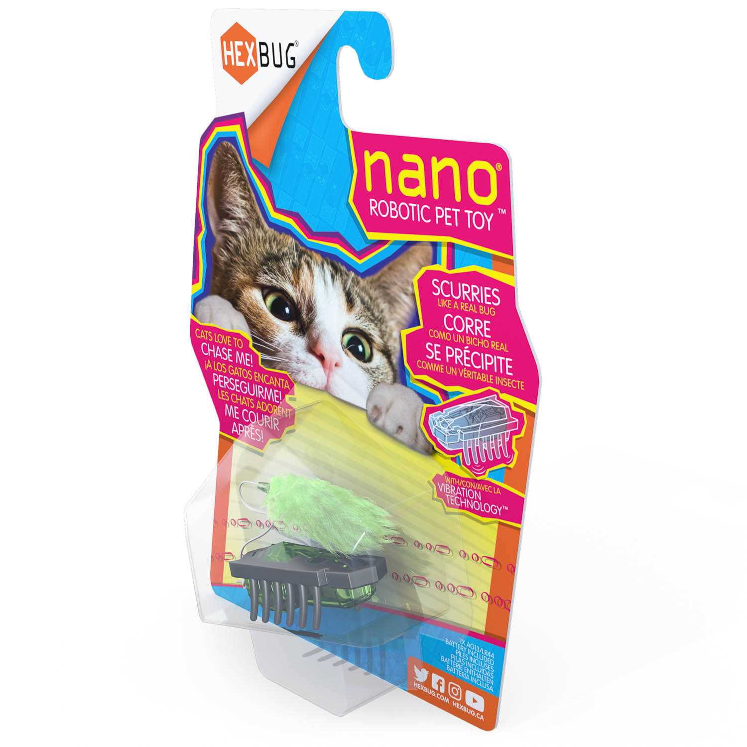 Hexbug Nano Robotic Cat Toy - Nail Gallerys