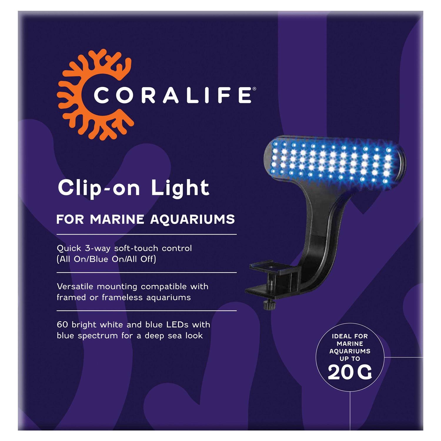 Coralife LED Marine Aquarium Clip On Light - Nail Gallerys