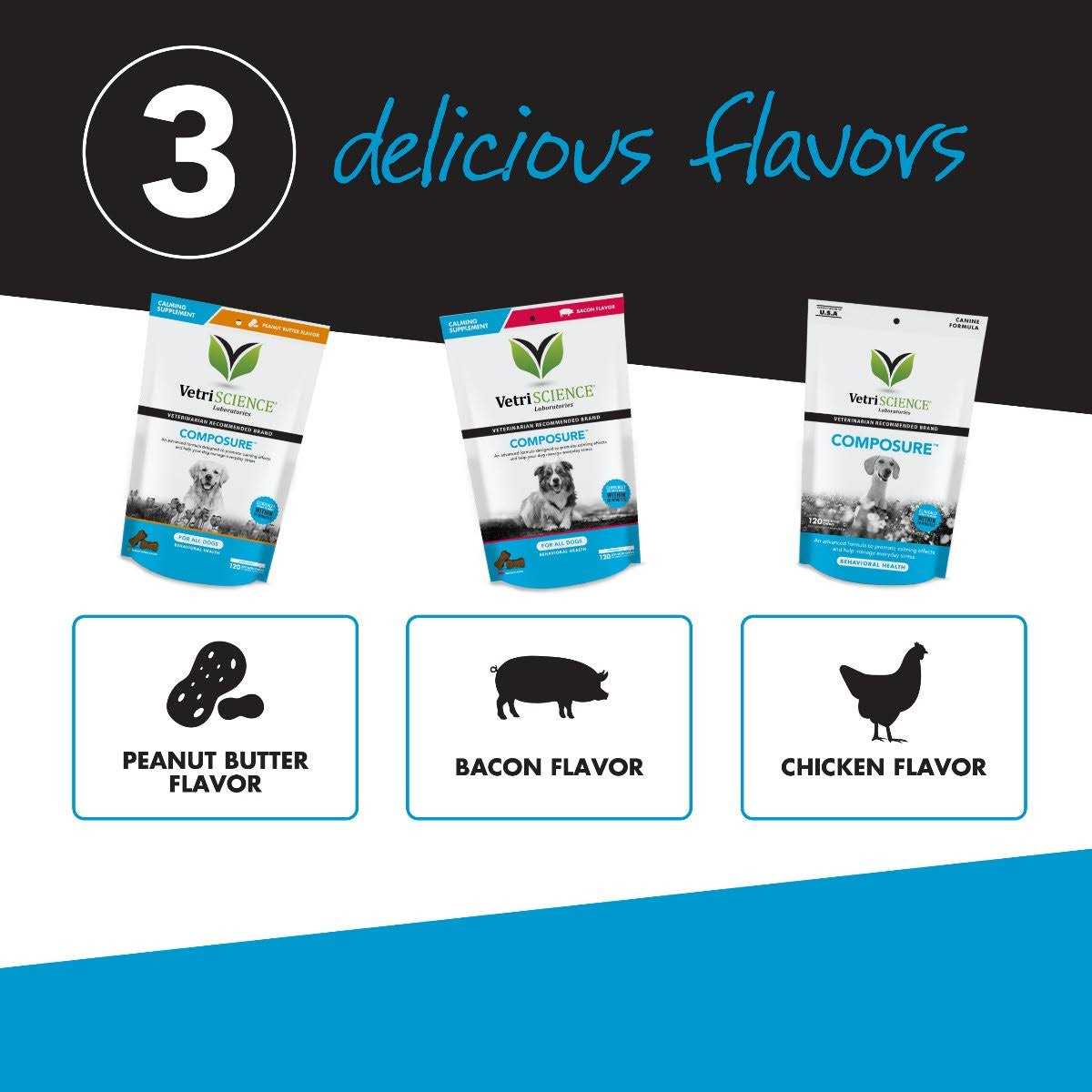 VetriScience Composure Chews for Dogs - Nail Gallerys