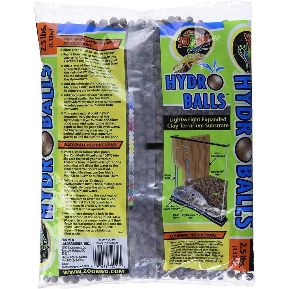 Zoo Med HydroBalls Clay Terrarium Substrate - Nail Gallerys