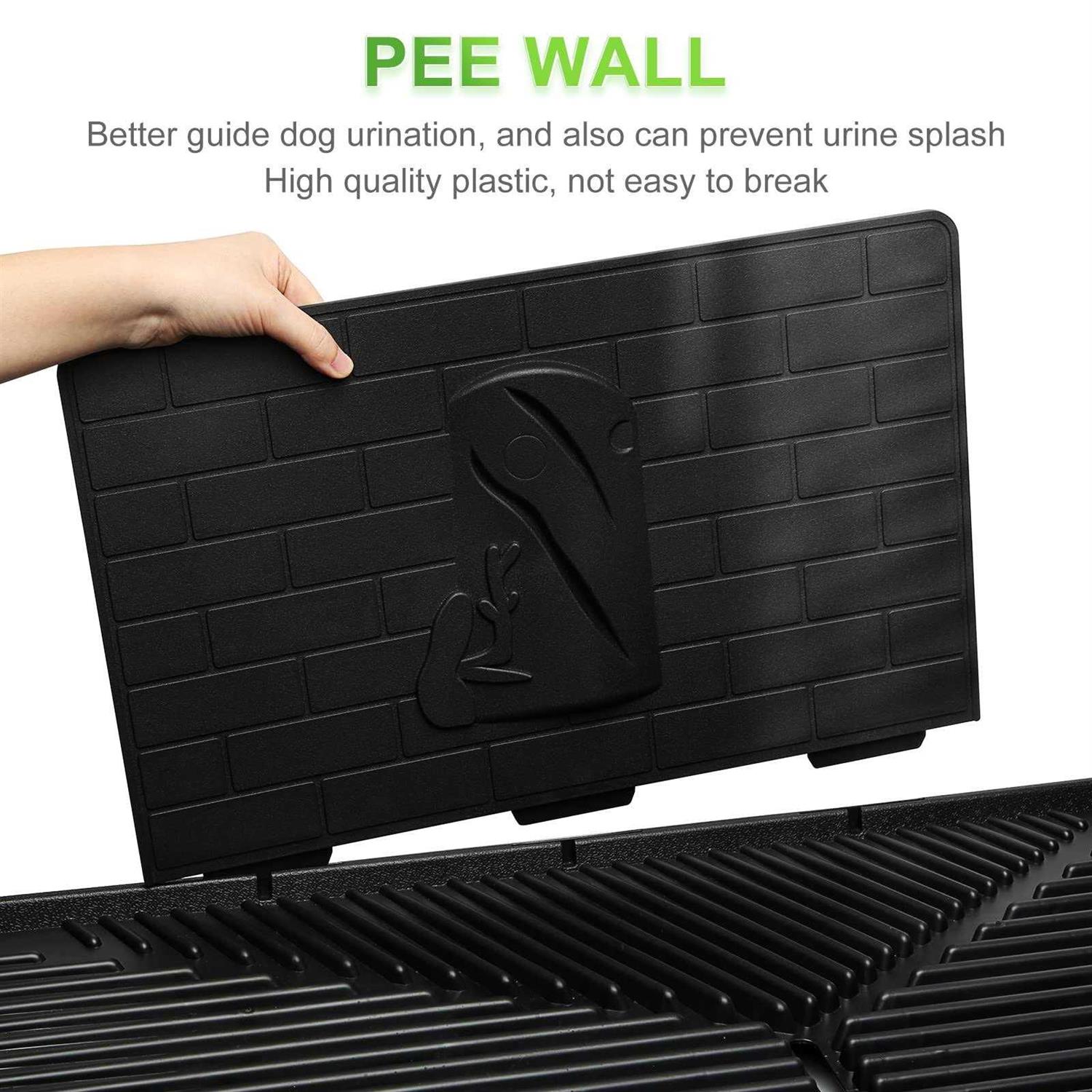 Hompet Dog Potty with Tray Large 30”x20”, Artificial Grass Patch for Indoor and Outdoor Use - Nail Gallerys