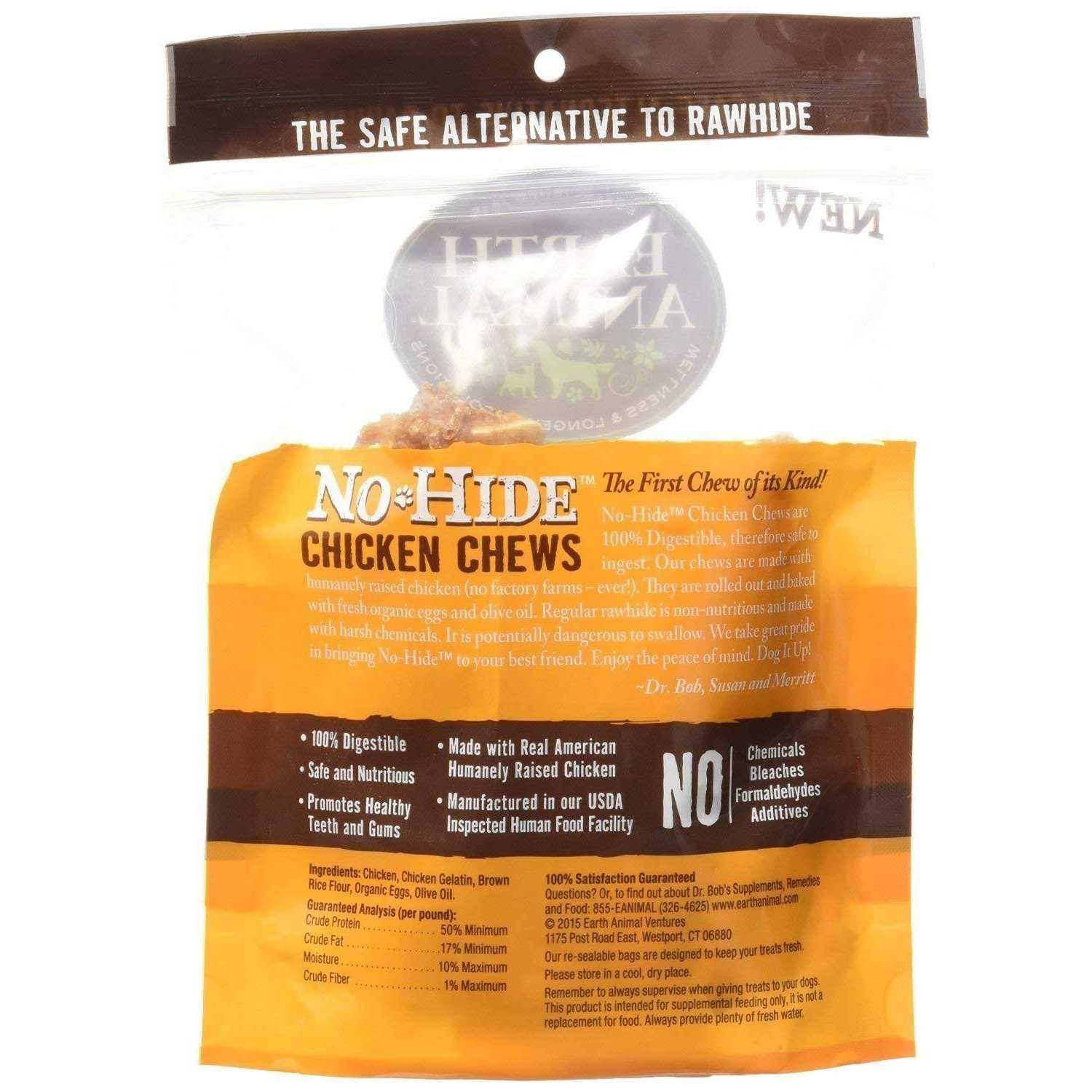 Earth Animal No Hide Chicken Chews - Nail Gallerys