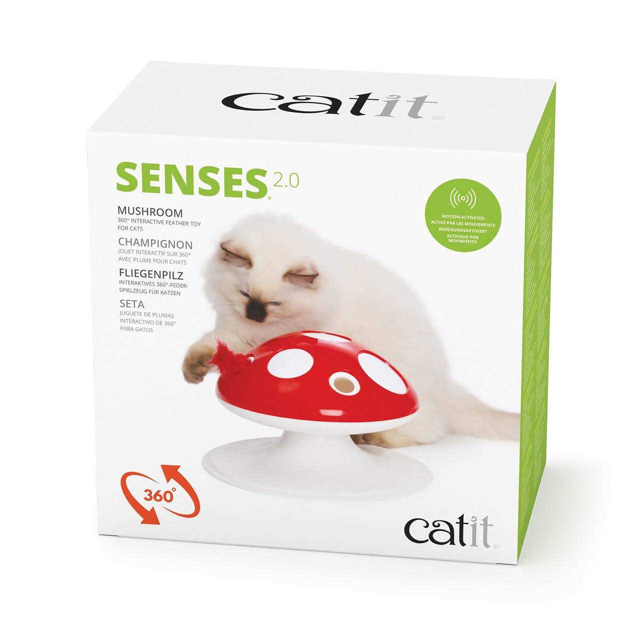 Catit Senses Mushroom Interactive Cat Toy - Nail Gallerys