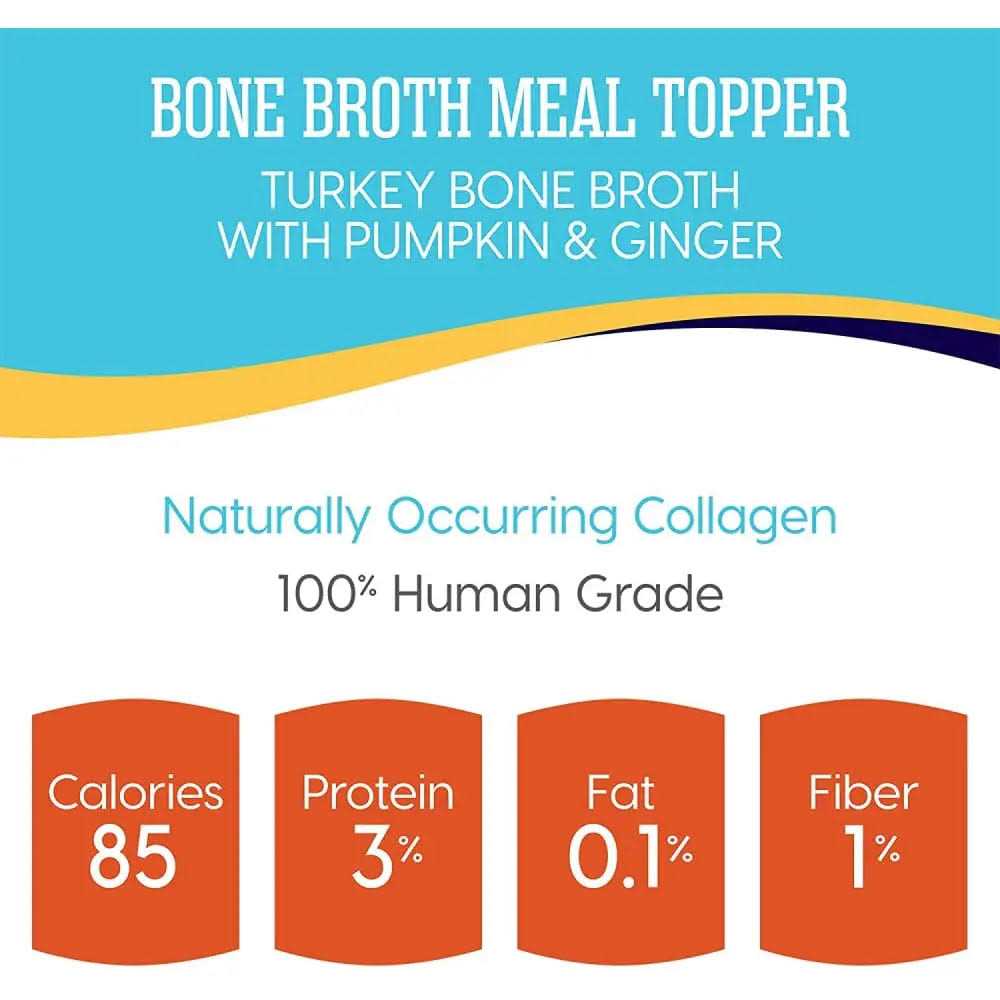 Solid Gold Turkey Bone Broth with Pumpkin & Ginger Dog Food Topper - Nail Gallerys