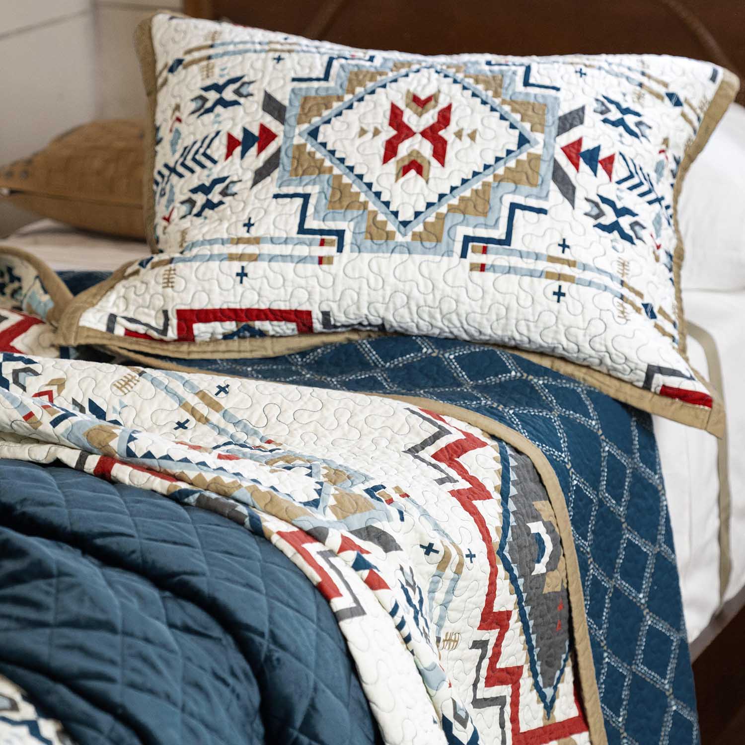 Spirit Valley Reversible Quilt Set - Nail Gallerys