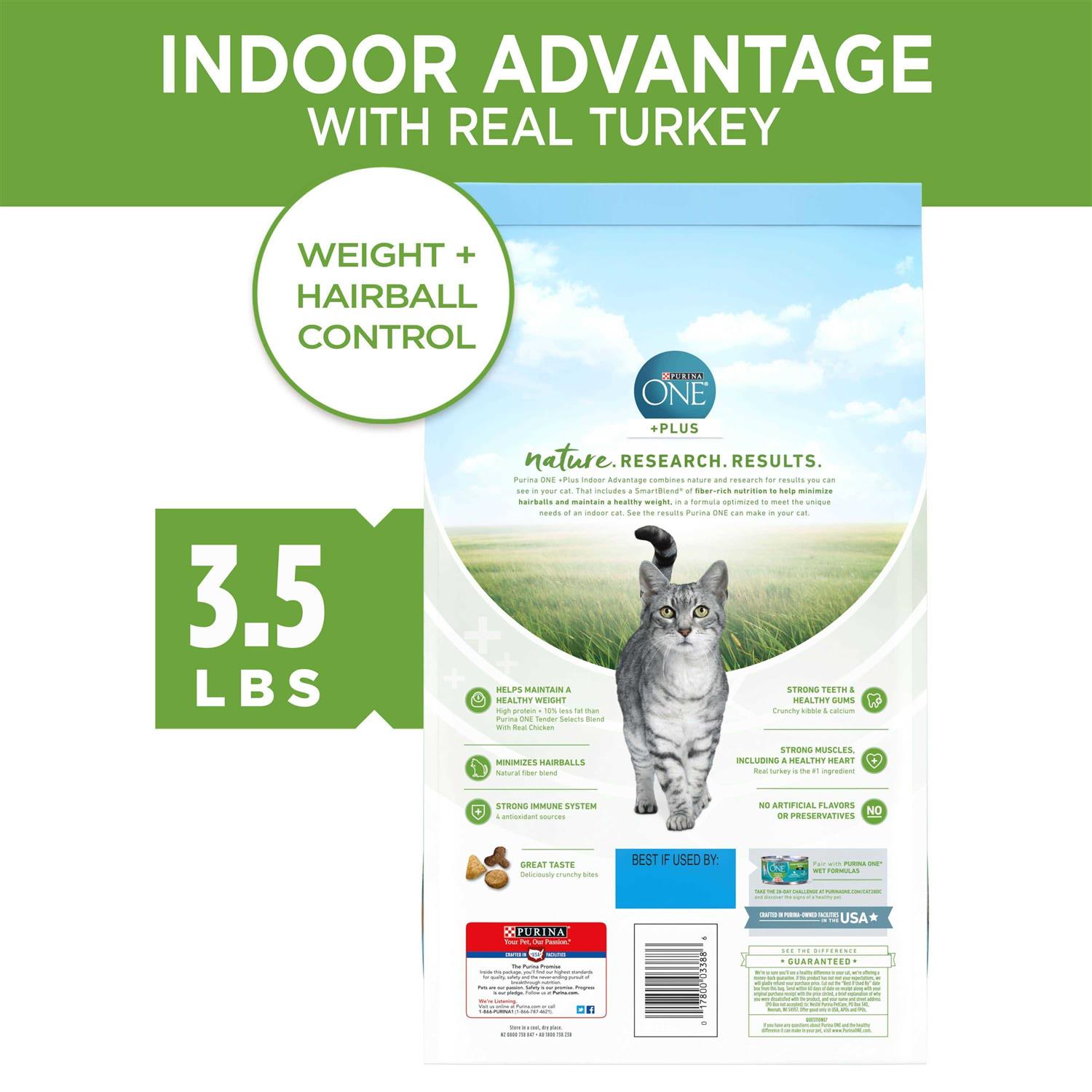 Purina ONE Indoor Advantage Adult Dry Cat Food - Nail Gallerys