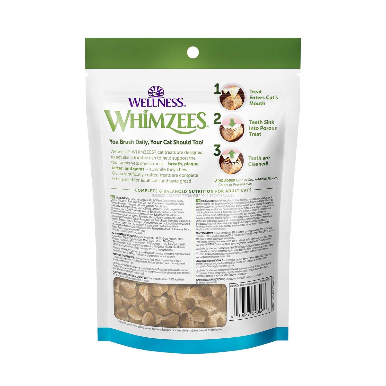 Whimzees Natural Dental Chicken Cat Treats - Nail Gallerys