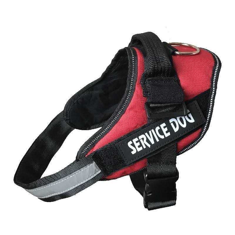 Industrial Puppy Service Dog Vest with Hook and Loop Straps and Detachable Backpacks Harnesses in 7 Sizes from XXS to XXL - Nail Gallerys