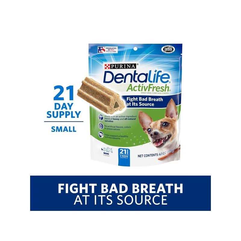 DentaLife Purina ActivFresh Daily Oral Care Mini Dog Chews - Nail Gallerys