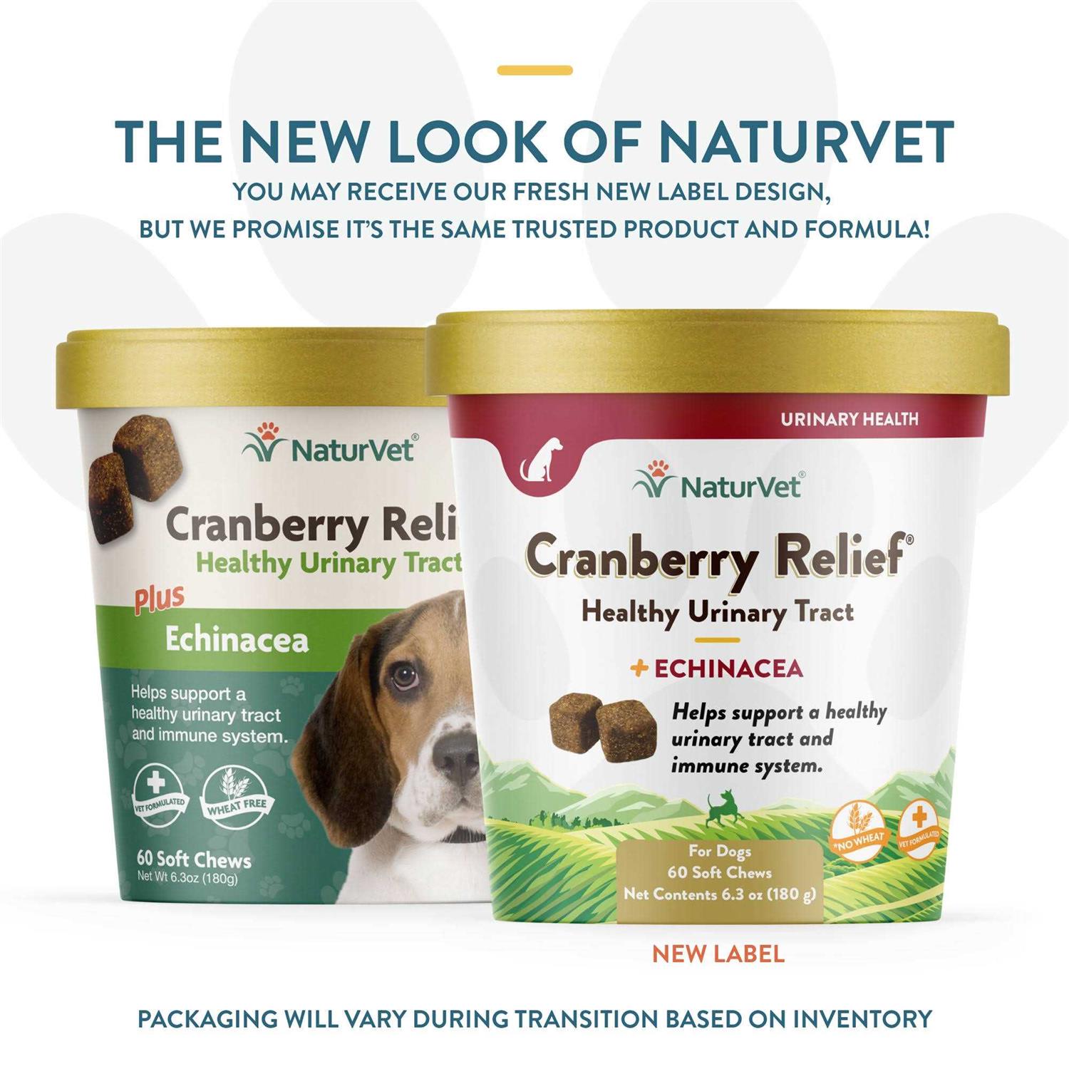 NaturVet Cranberry Relief Plus Echinacea Soft Chews for Dogs - Nail Gallerys