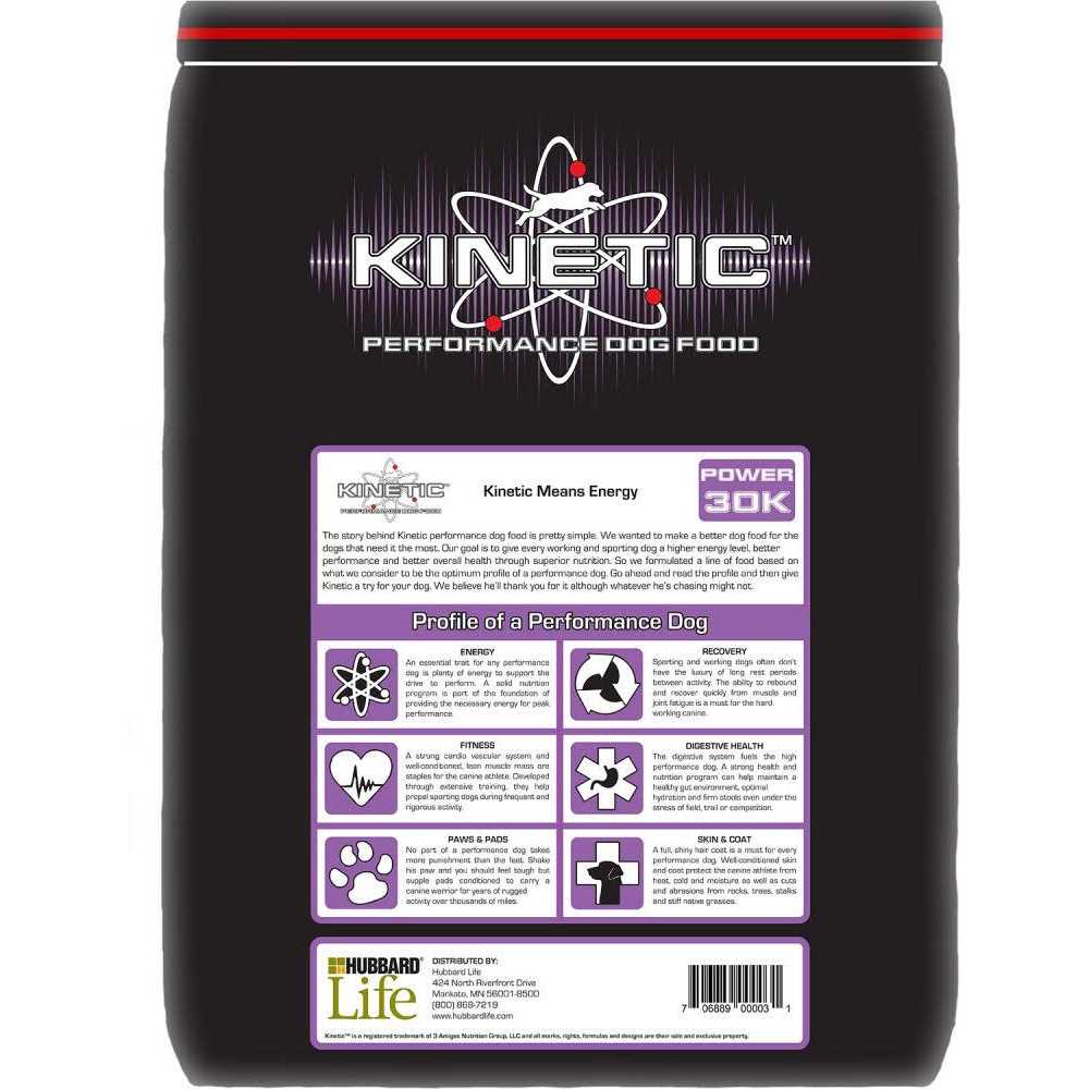 Kinetic Performance Power 30K Formula Dry Dog Food - Nail Gallerys