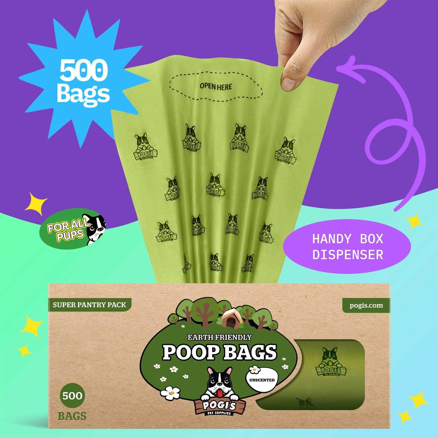 Pogi’s Pet Supplies Poop Bags 500 Dog Poop Bags for Yards - Nail Gallerys