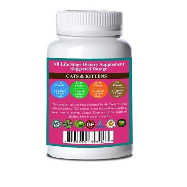 Organic Pet Systems Yeast Release Max Capsules* Master Blend Candida Yeast Defense* For Dogs And Cats* - Nail Gallerys