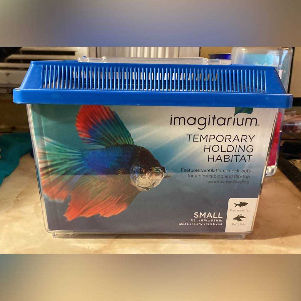 Imagitarium Temporary Pet Keeper for Aquarium Fish - Nail Gallerys