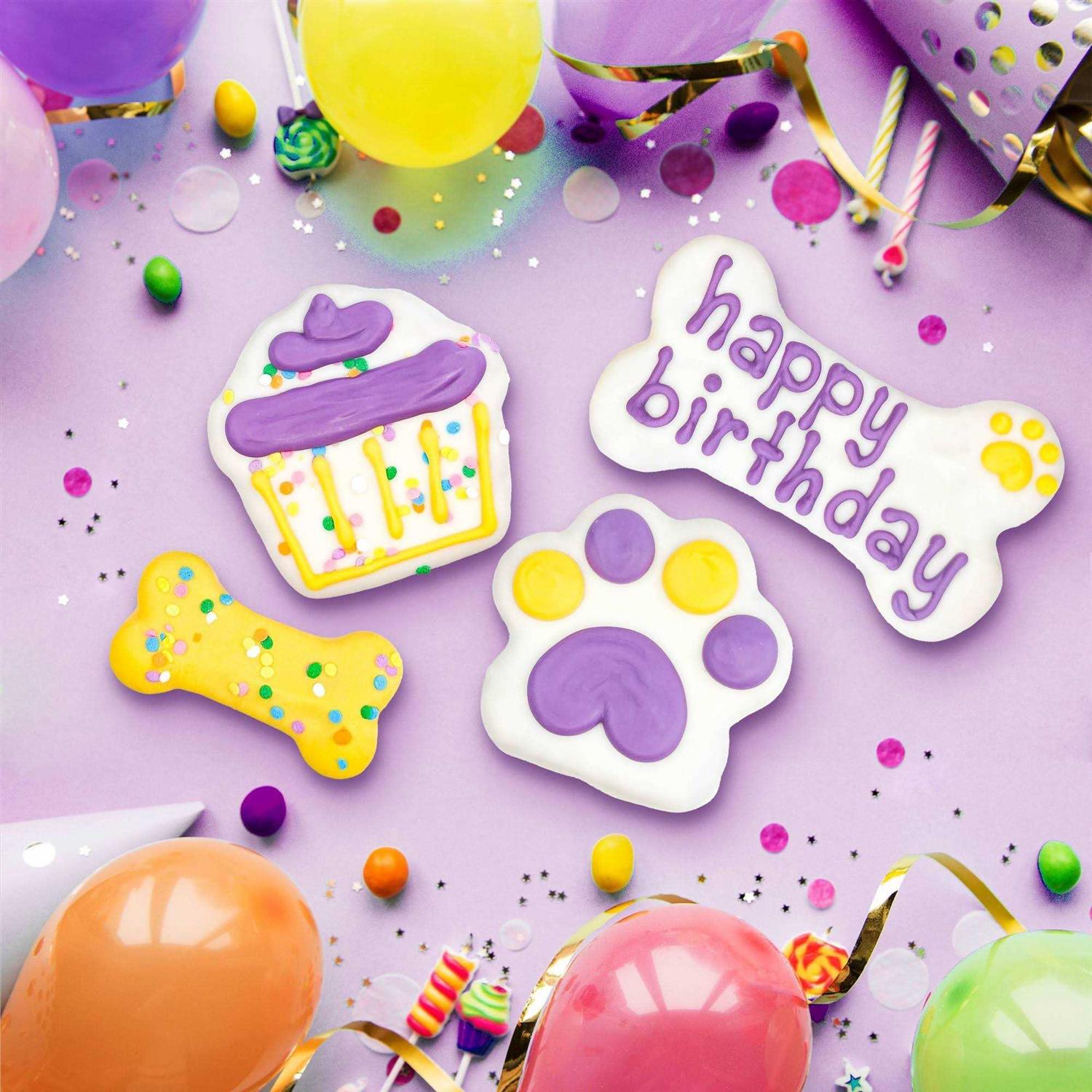 Molly’s Barkery Birthday Bone All Ages Dog Treat with Apple & Cinnamon Flavor - Nail Gallerys