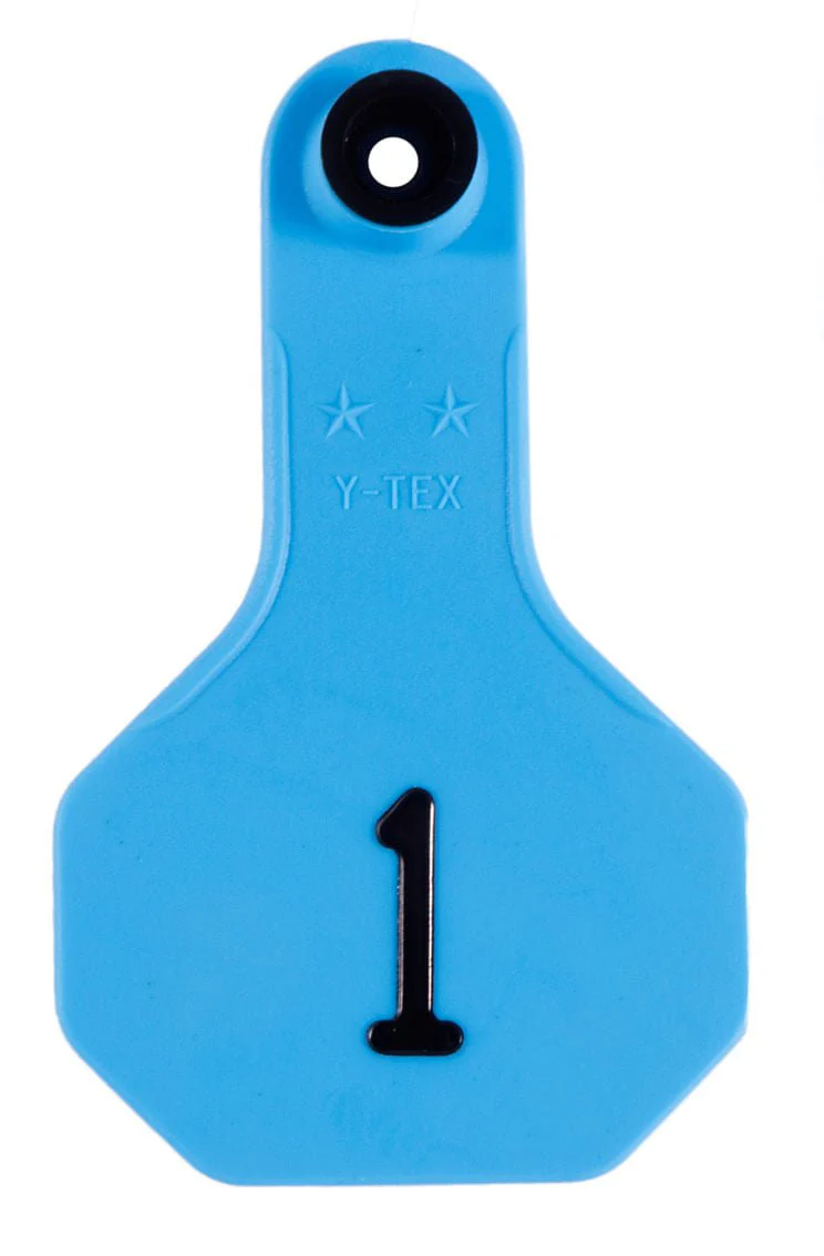 Special Order Y-Tex Numbered 2-Piece Ear Tags, 25 ct - Nail Gallerys