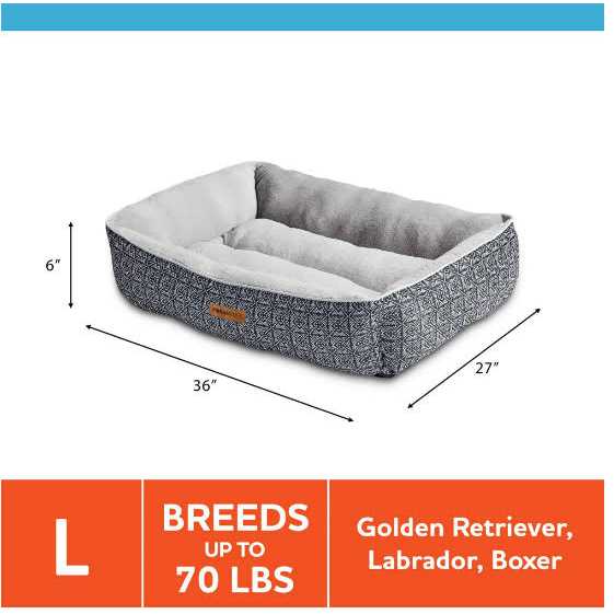 Vibrant Life Lounger Dog Bed - Nail Gallerys
