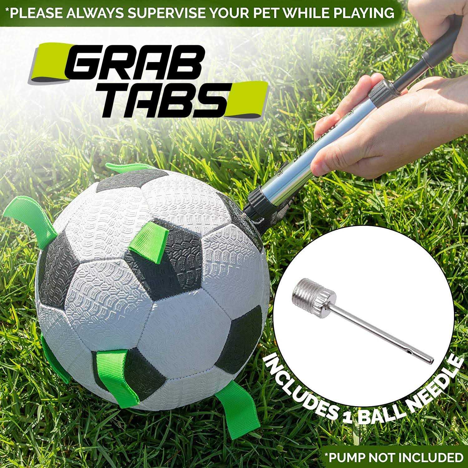 Hyper Pet Grab Tabs Soccer Ball Dog Toy - Nail Gallerys