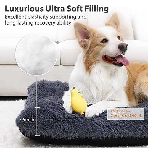 CHAMPETS Washable Dog Bed for Crate Large Dog Bed Washable for Small,Medium,Large,Extra Large,Waterproof Dog Beds for Large Dogs - Nail Gallerys