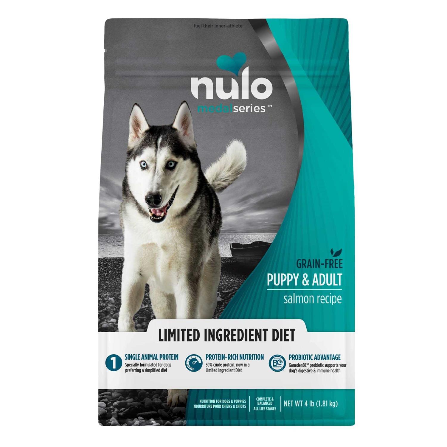 Nulo MedalSeries Grain Free Limited Ingredient Puppy & Adult Salmon Dog Food - Nail Gallerys