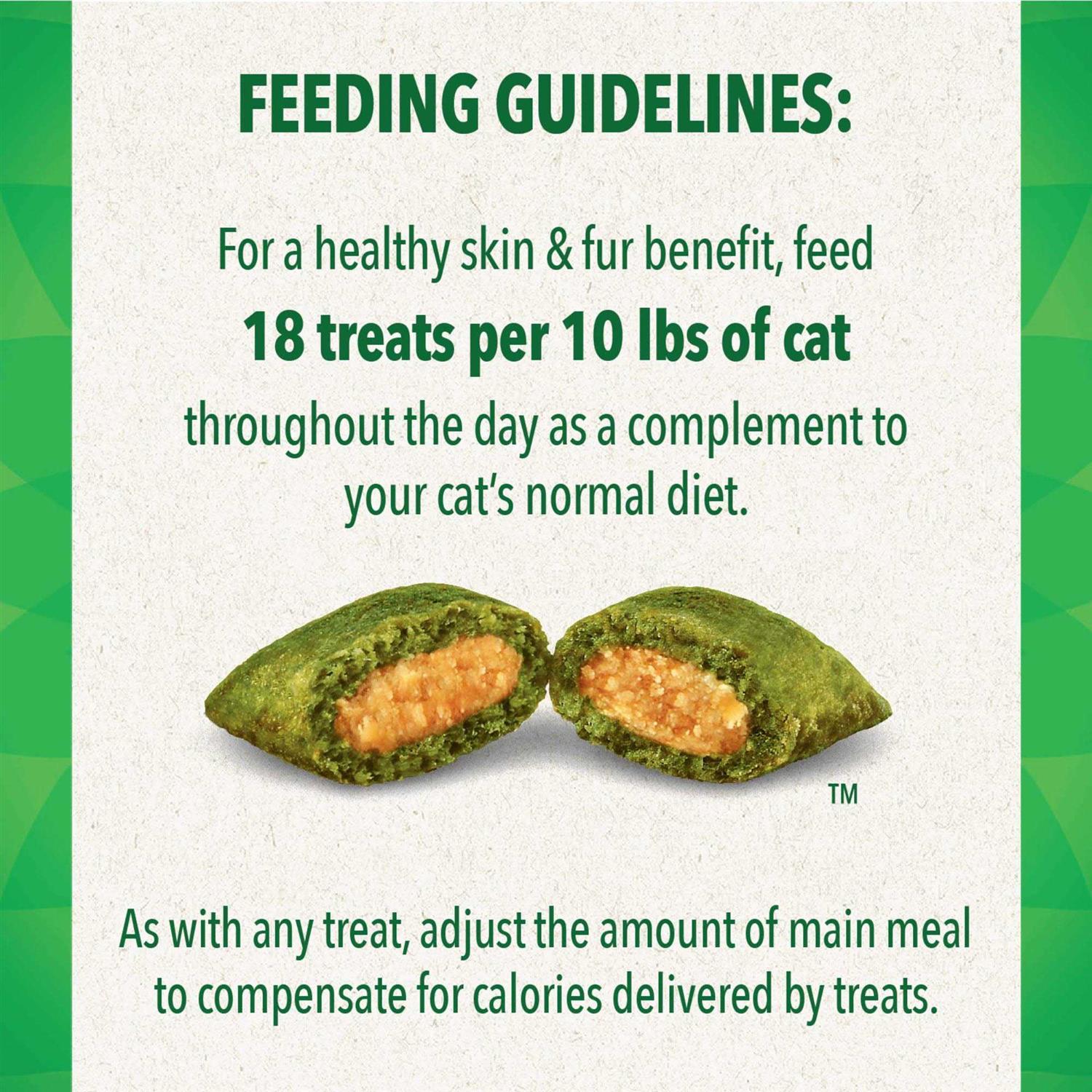 Greenies Feline Smartbites Skin & Fur Salmon Dental Cat Treats - Nail Gallerys